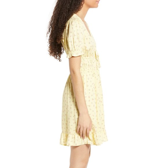 NEW One Clothing Floral Elastic Waist Minidress SM - Picture 5 of 8